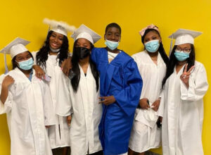 Group of Graduating St Malachy happy students